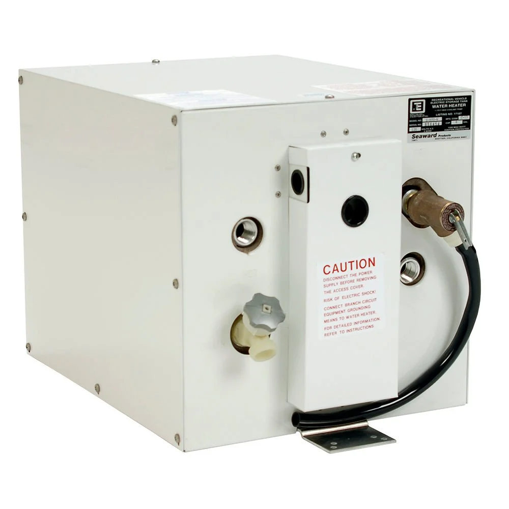 Whale Marine Whale Seaward 6 Gallon Hot Water Heater - White Epoxy - 120V - 1500W