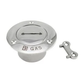 Whitecap Pipe Deck Fill W/Key - 2" Pipe (Gas)