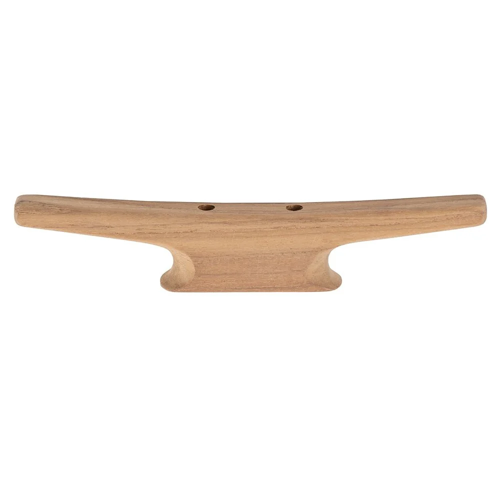 Whitecap 10" Cleat - Teak – Marine Boat Replacement Part