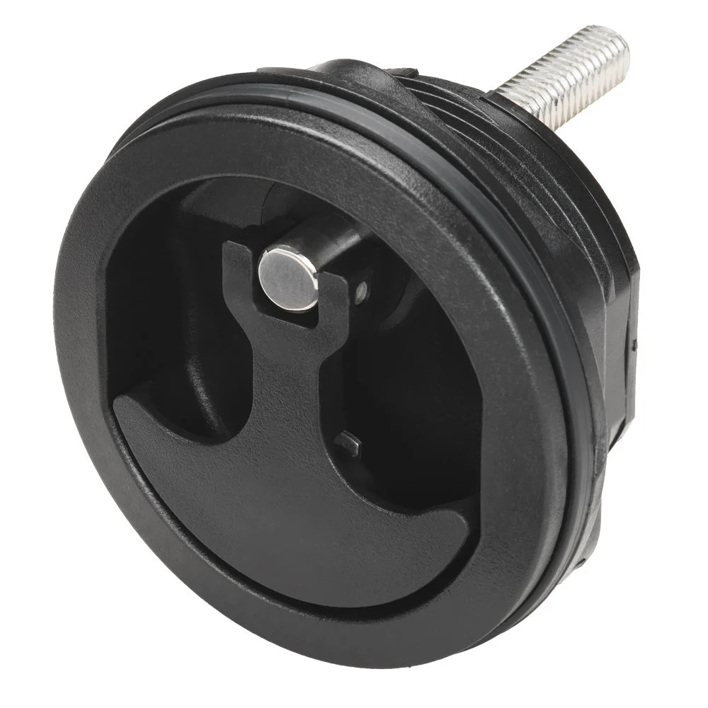 Whitecap Compression Handle - Nylon Black/Black - Non-Locking – Marine Boat Replacement Part