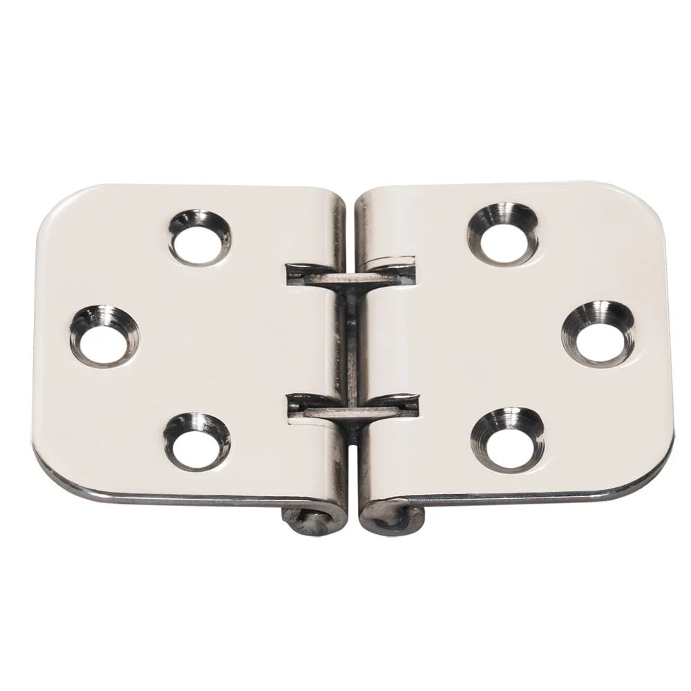 Whitecap Flush Mount 2-Pin Hinge - 304 Stainless Steel - 2-13/16 x 1-9/16 – Marine Boat Replacement Part