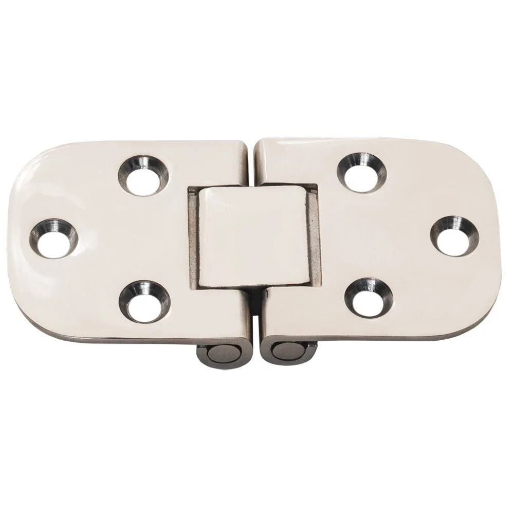 Whitecap Flush Mount 2-Pin Hinge - 304 Stainless Steel - 3" x 1-1/2" – Marine Boat Replacement Part