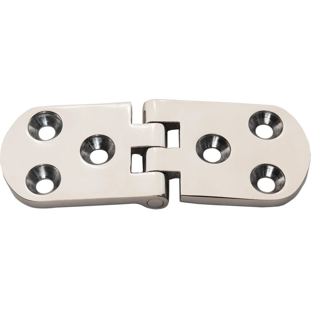 Whitecap Flush Mount Hinge - 316 Stainless Steel - 4" x 1-1/2" – Marine Boat Replacement Part