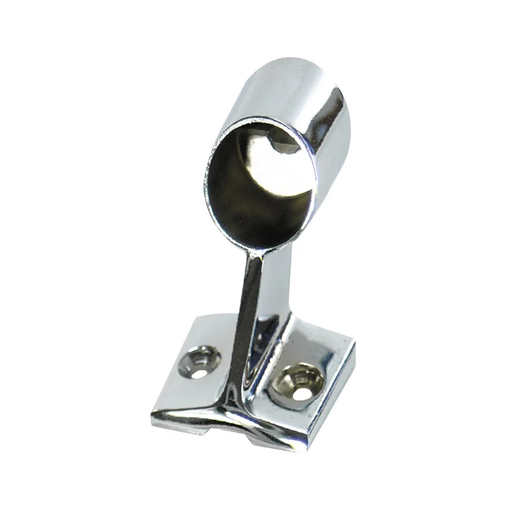 Whitecap Forward Handrail Stanchion - 316 Stainless Steel - 1" Tube O.D. – Marine Boat Replacement Part