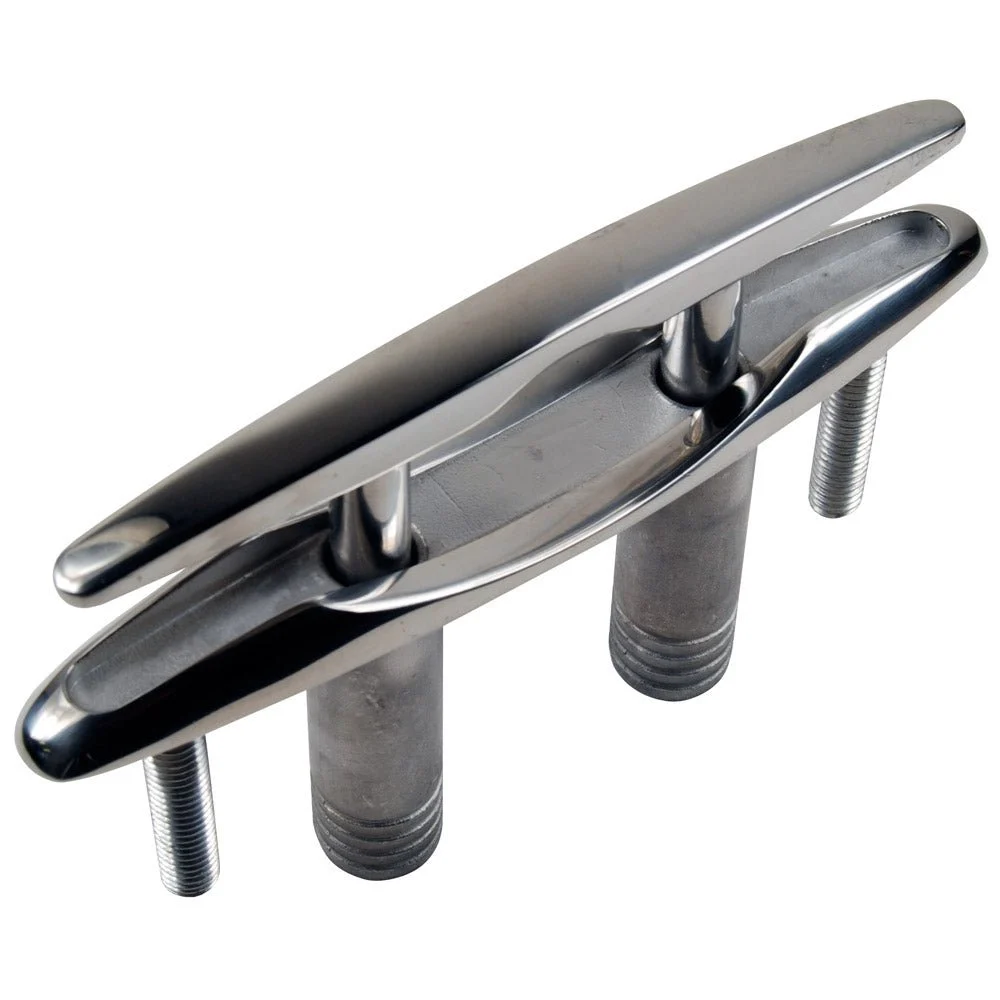 Whitecap Pull Up Stainless Steel Cleat - 8" – Marine Boat Replacement Part