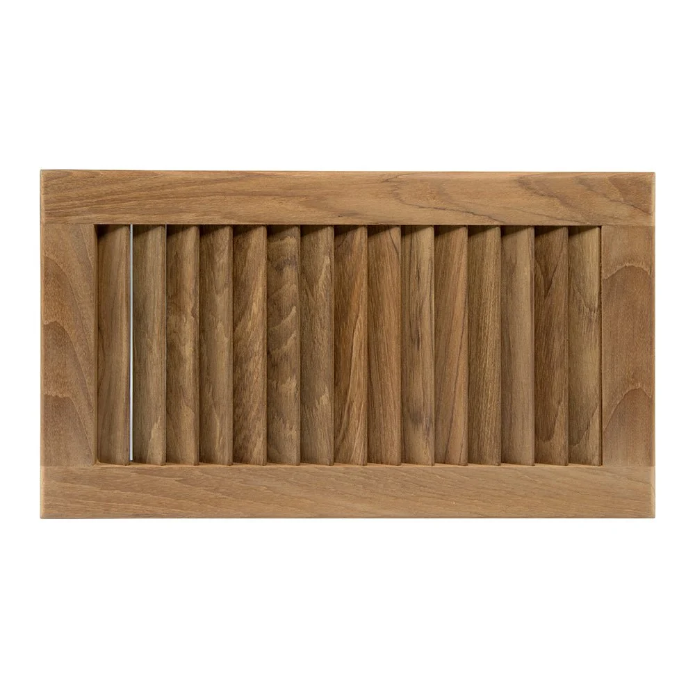 Whitecap Teak Louvered Insert - 16" x 9-1/8" x 3/4" – Marine Boat Replacement Part