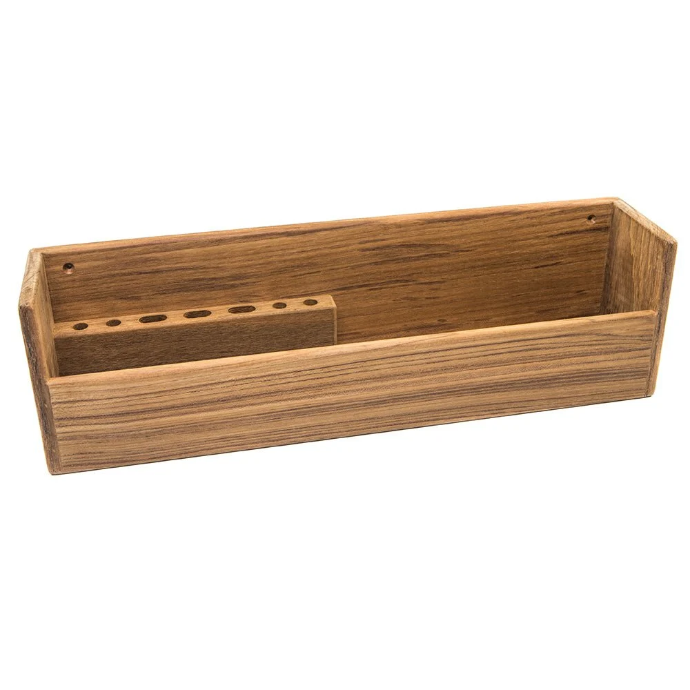 Whitecap Teak Navigation Rack – Marine Boat Replacement Part