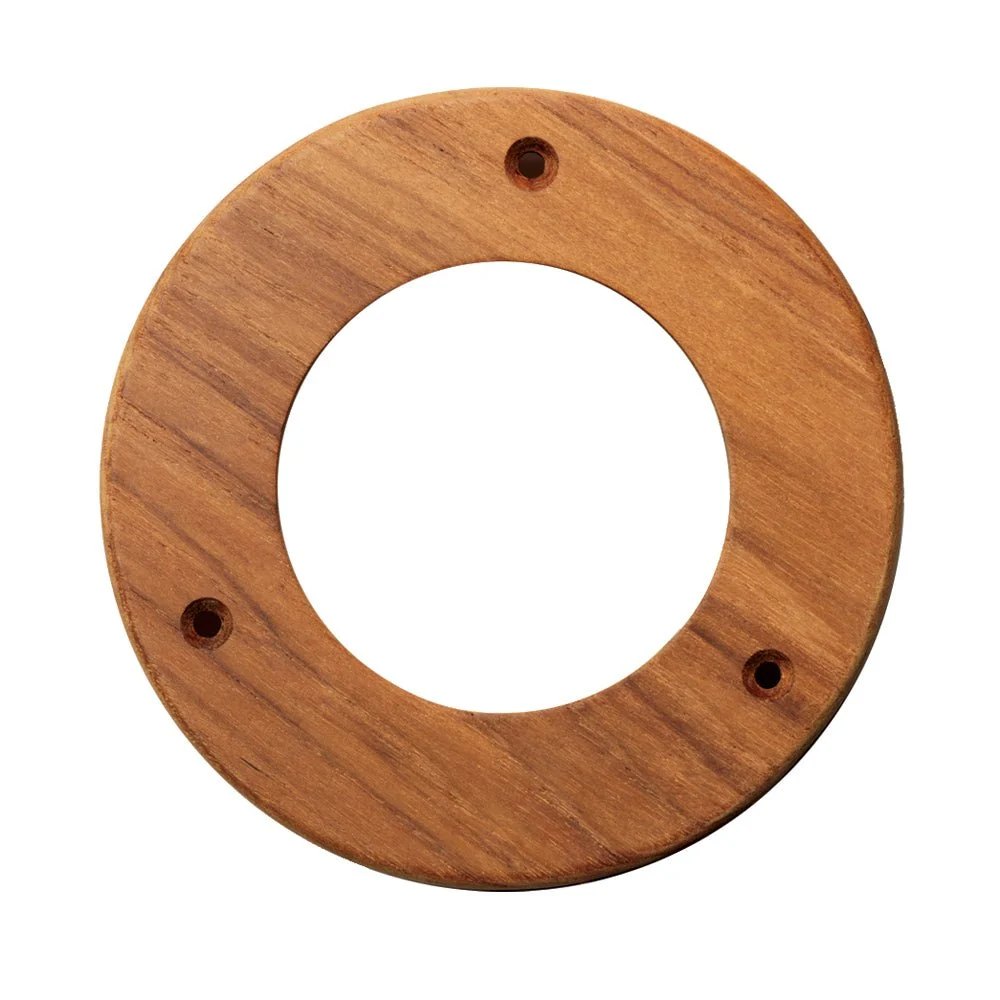 Whitecap Teak Trim Ring - 4" Inner Diameter Opening – Marine Boat Replacement Part