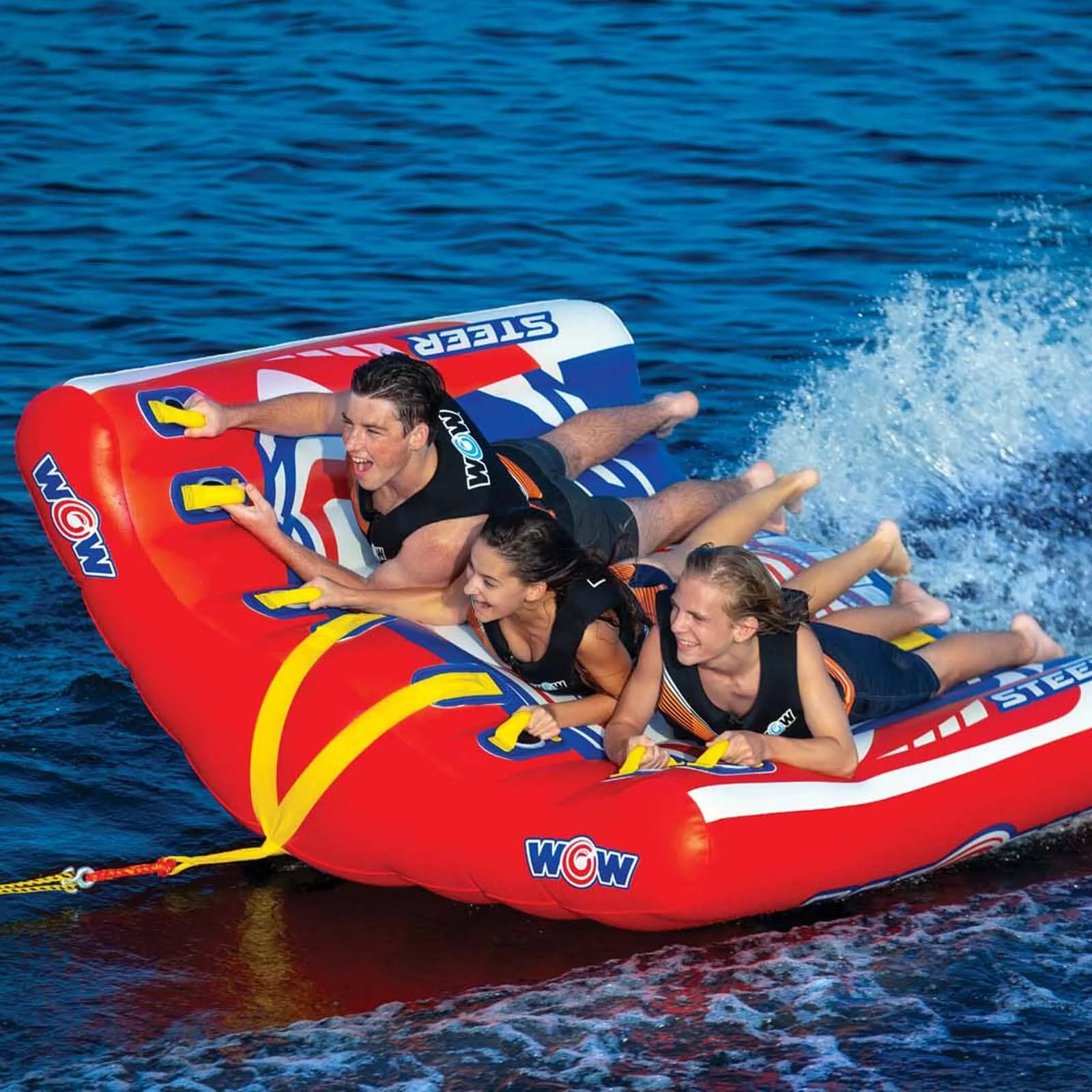WOW Watersports Power Steer 3P Steerable Deck Tube