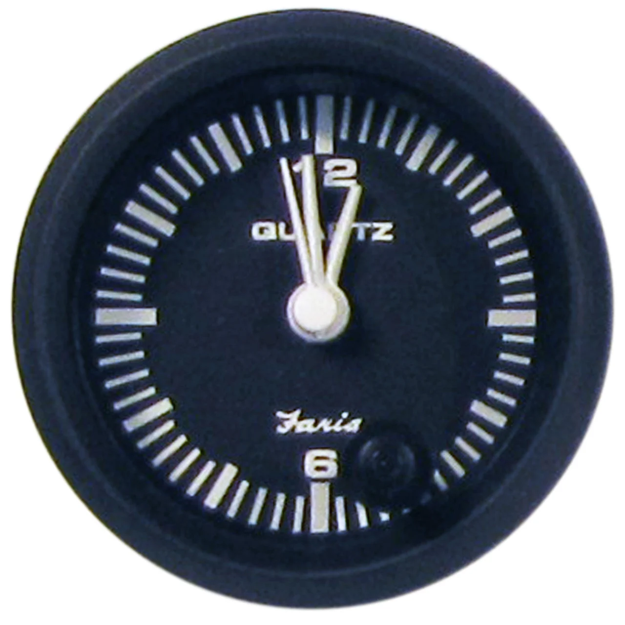 Faria 12825 Euro Quartz Analog Clock - 2" - 12825