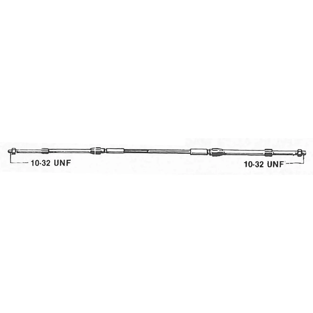 Uflex MACHZEROX18 MACHZero Engine Control Cable - 18' - MACHZEROX18