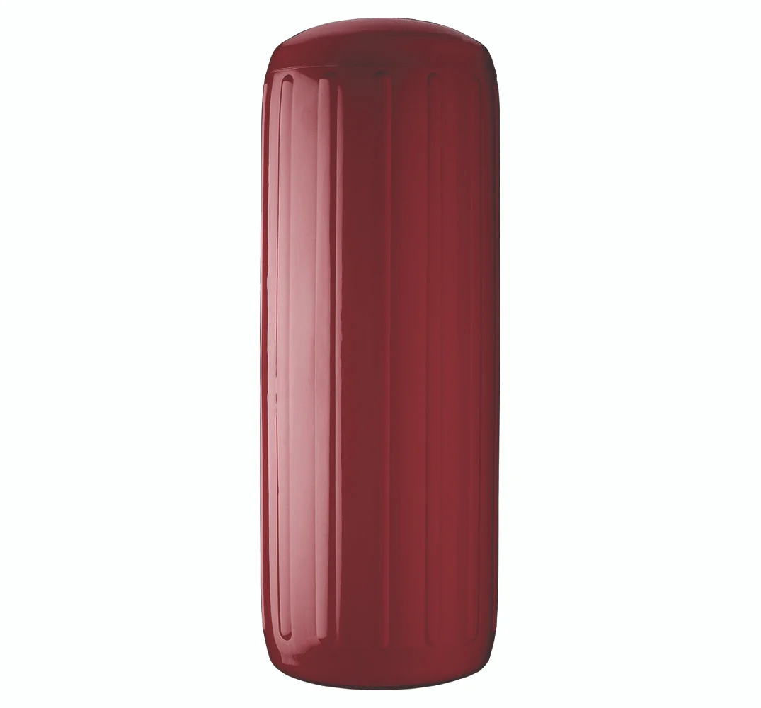 Polyform HTM-4 BURGUNDY HTM Series Fender - 13.5" x 34.8", Burgundy - HTM-4 BURGUNDY