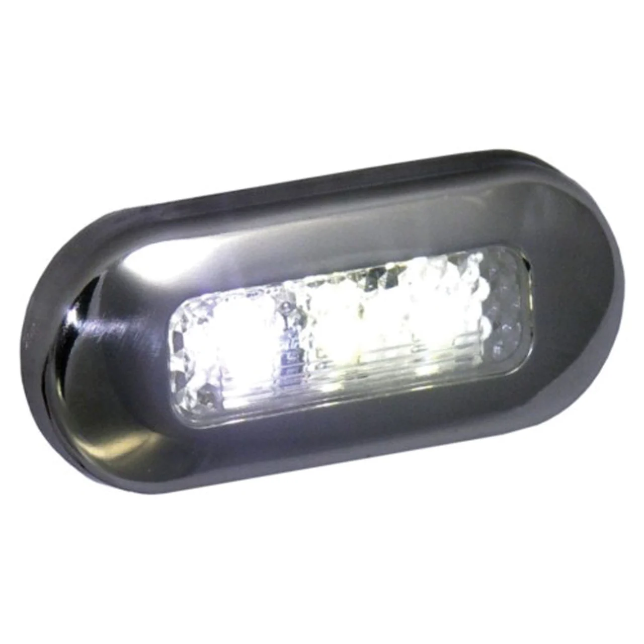 T-H Marine LED-51825-DP LED Oblong Courtesy Lights - White - LED-51825-DP