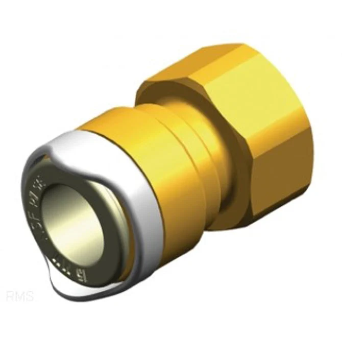 Whale Quick Connect Adapter Brass 1/2 Female - 15M