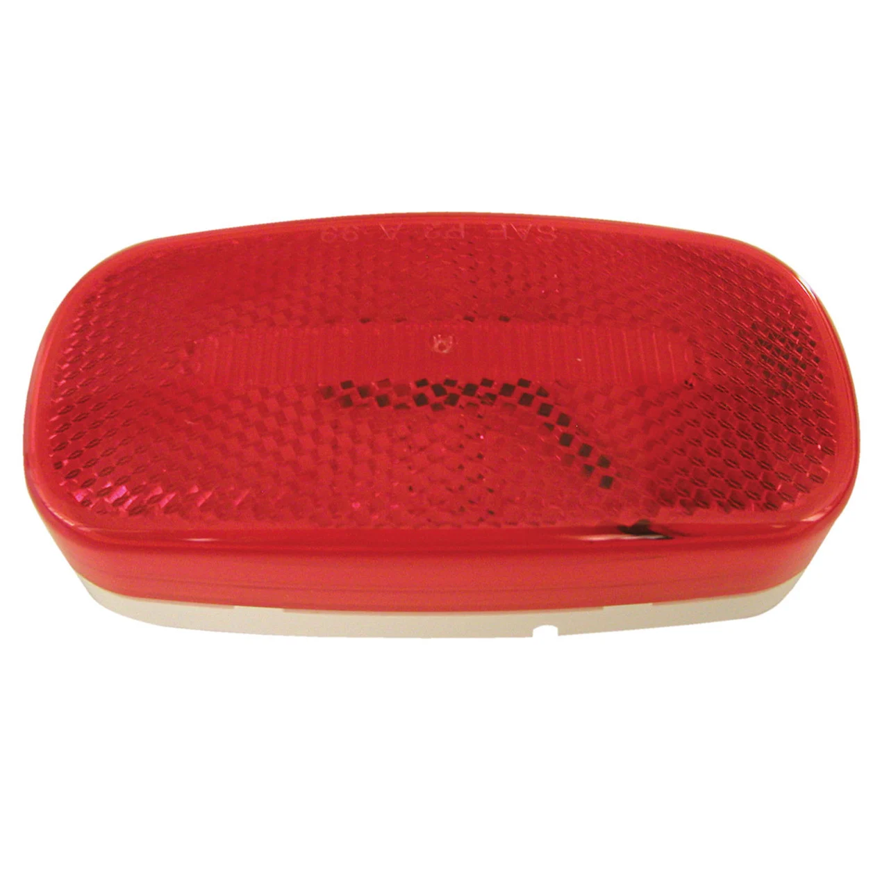 Peterson V180R The 180 Series Piranha LED Oval Clearance/Side Marker Light With Reflex - Red - V180R