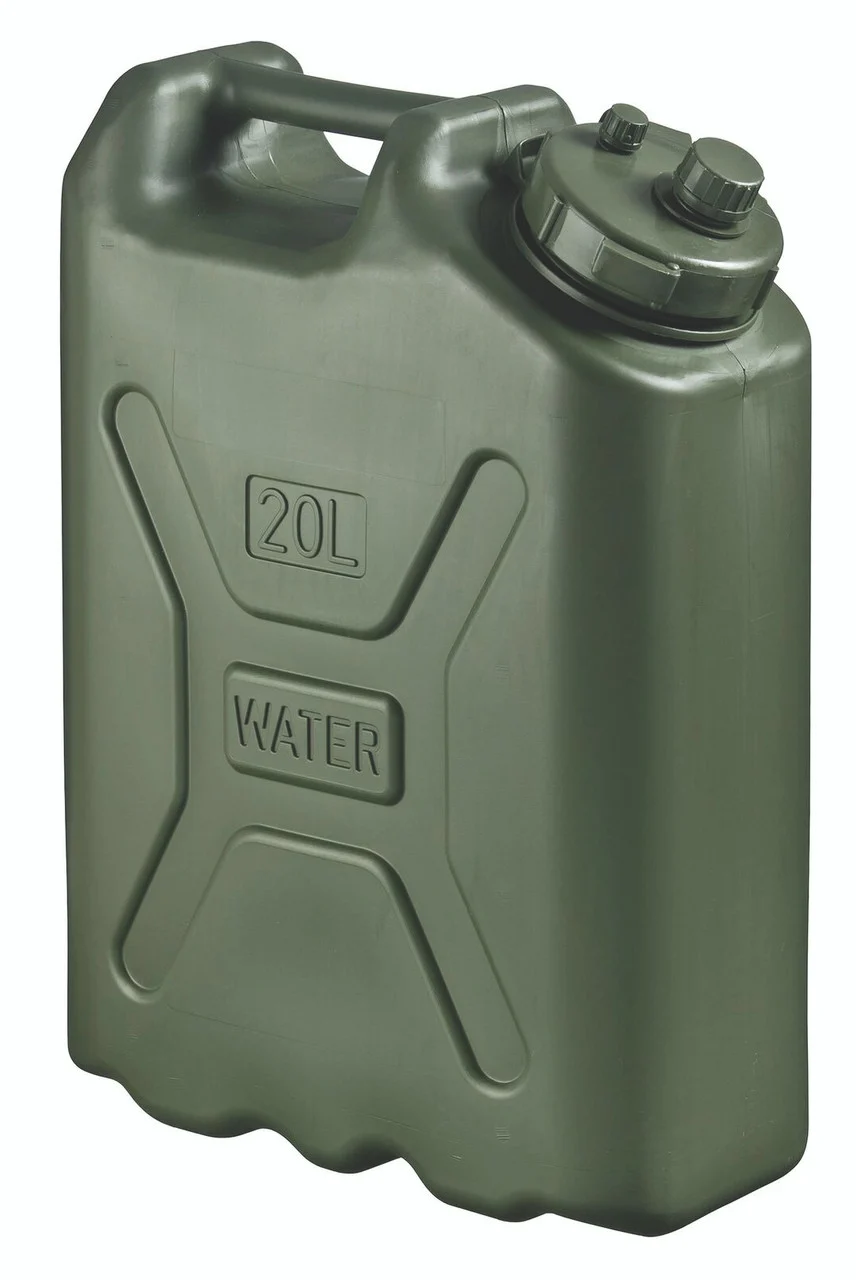 Scepter 05177 Military Water Container - 5 Gallon (20 Litre), AM Green - 5177