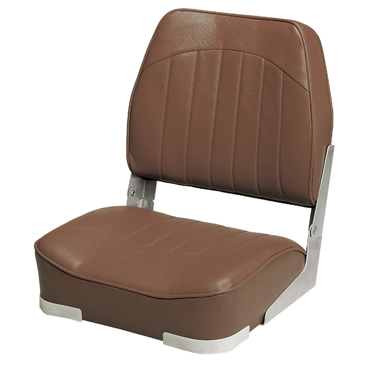 Wise 8WD734PLS-716 Low Back Economy Seat - Brown - 8WD734PLS-716