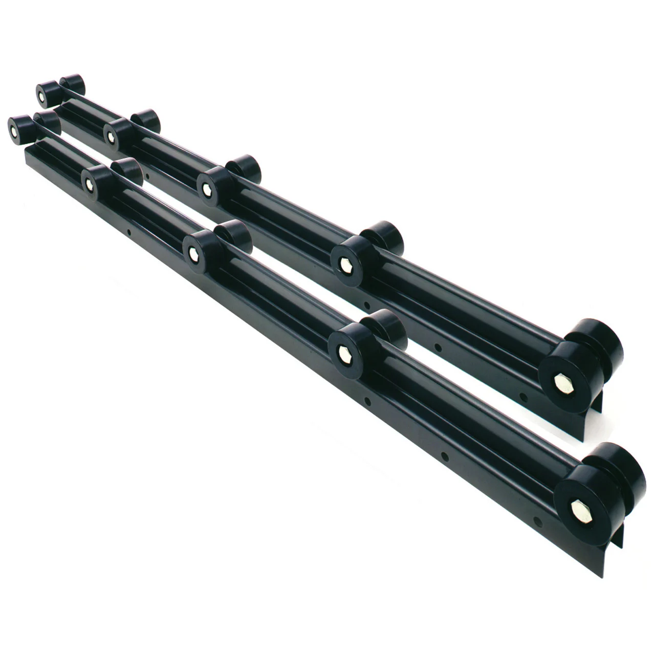 Dutton-Lainson 21755 Deluxe Roller Bunk 6355 - 5', Black Powder Coat - 21755