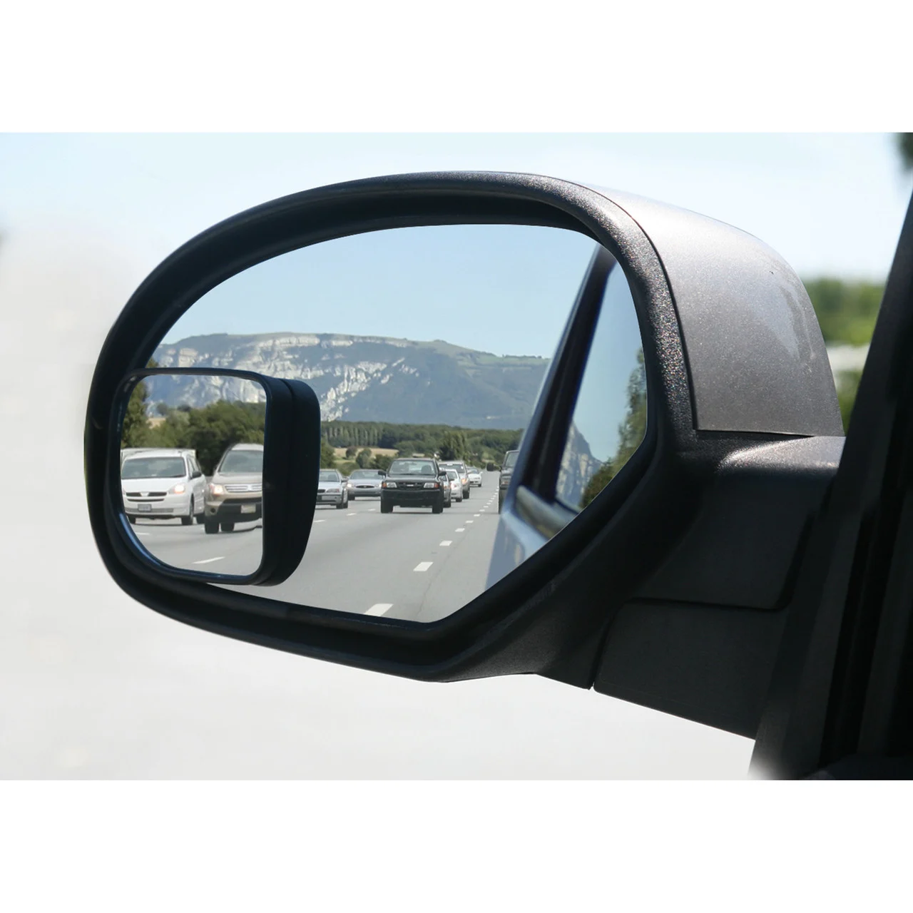 Camco 25623 Blind Spot Mirror - Convex, 3.25" X 3.25" - 25623