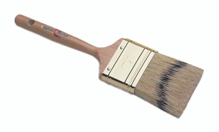 Redtree 10031 Badger Fine Finish Natural Bristle Paint Brush - 2" - 10031