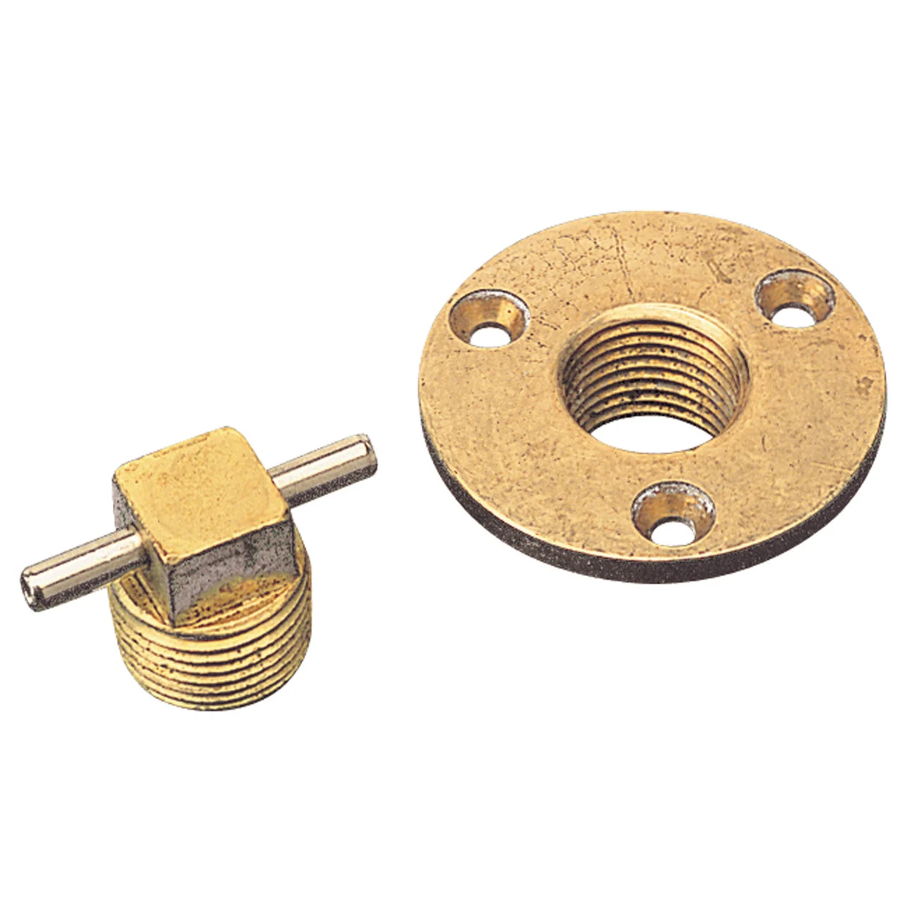 Sea-Dog 520042-1 Bronze Garboard T-Handle Drain and Plug - 1/2" NPT - 520042-1