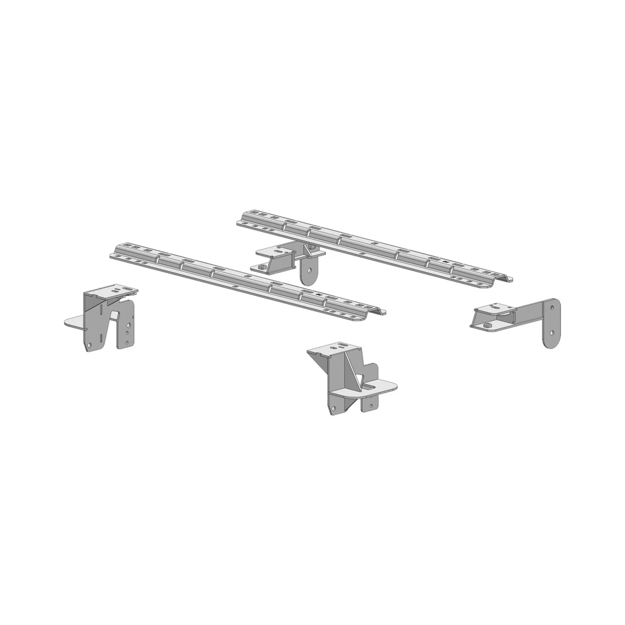 Pullrite 2730 Isr Series 16k Custom Mounting Kit - 2007-2019 Chevy/gmc 1500 Trucks (old Body Style) - 2730