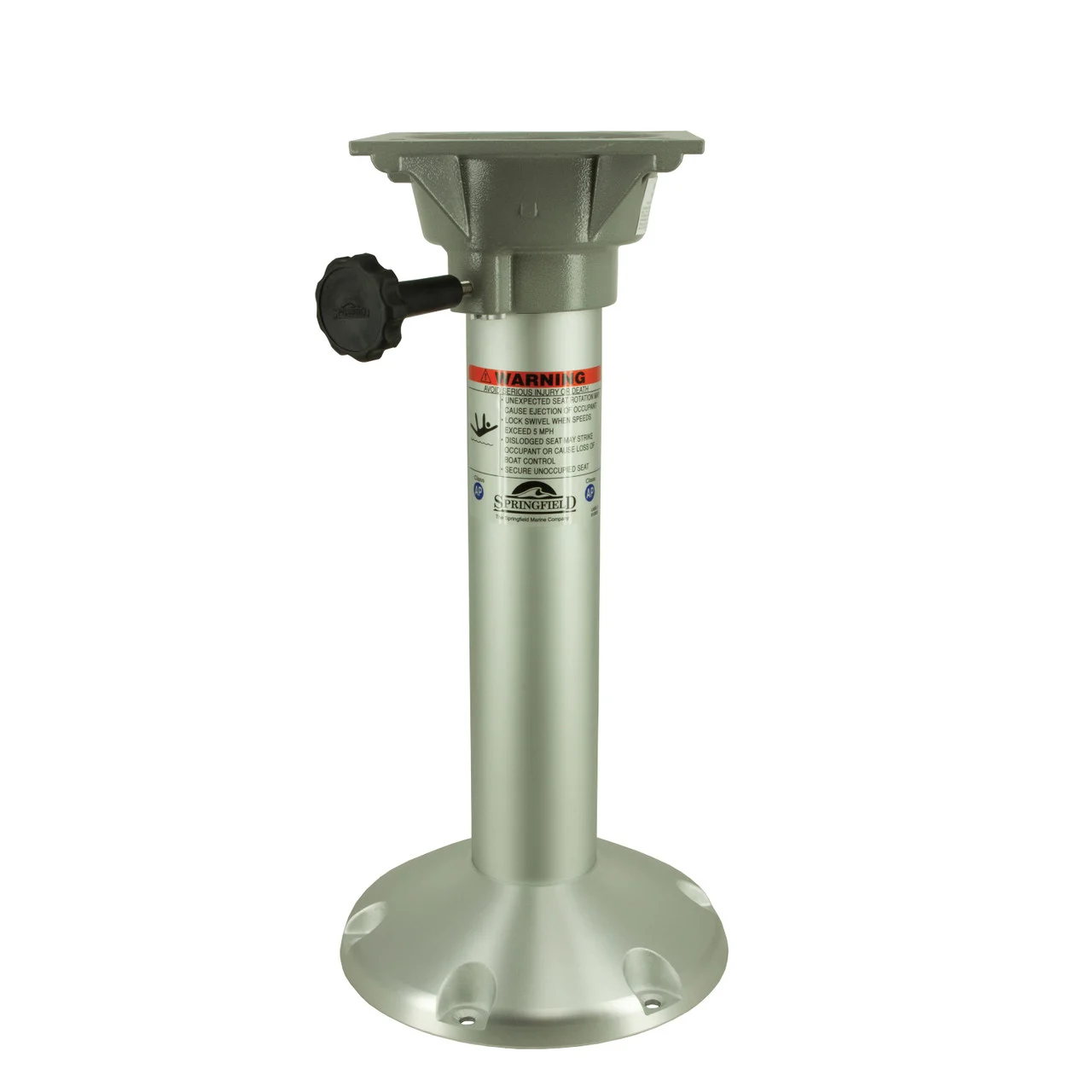 Springfield Marine 1240629-L Second Generation Pedestal - 18" With Swivel - 1240629-L