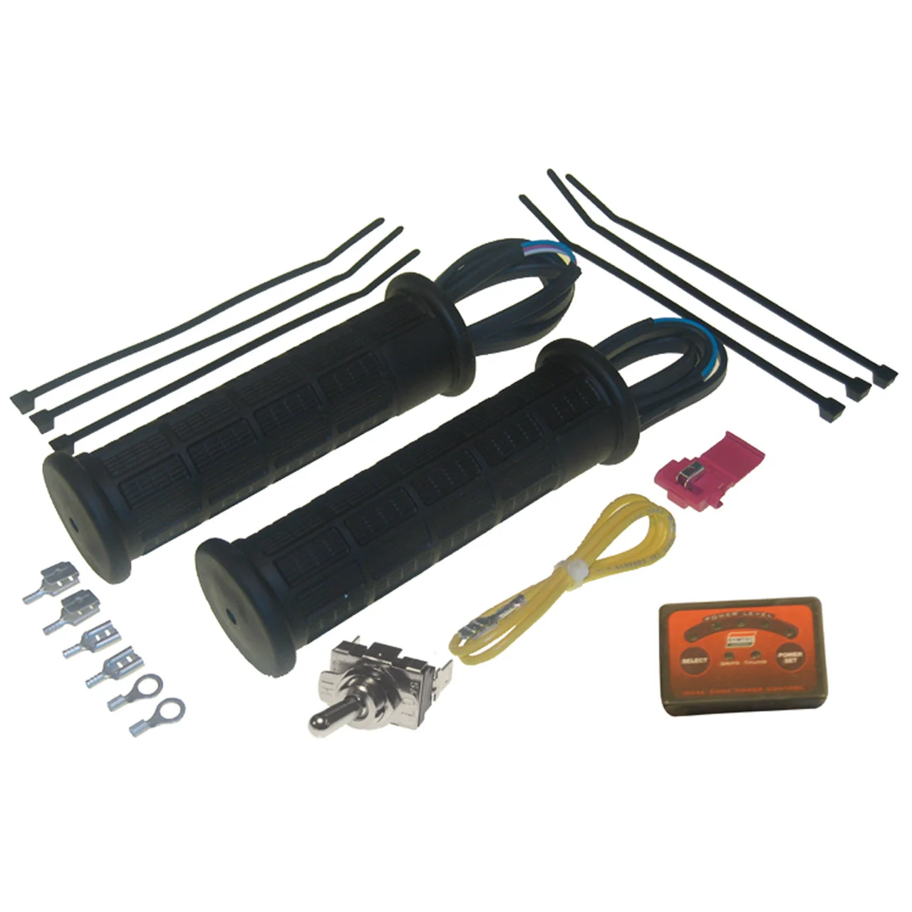 Heat Demon 215047 ATV Clamp-On Heated Grip Kit with Dual Zone Controller - 215047