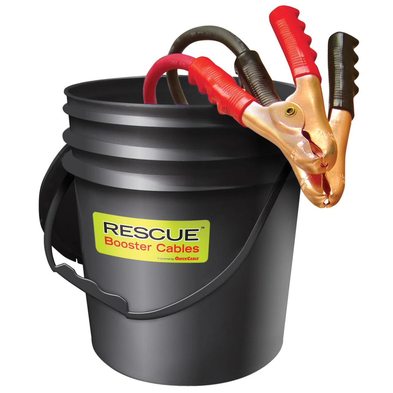 Quick Cable 602400 Booster Cables - 2/0 Gauge, 25' in Pail - 602400