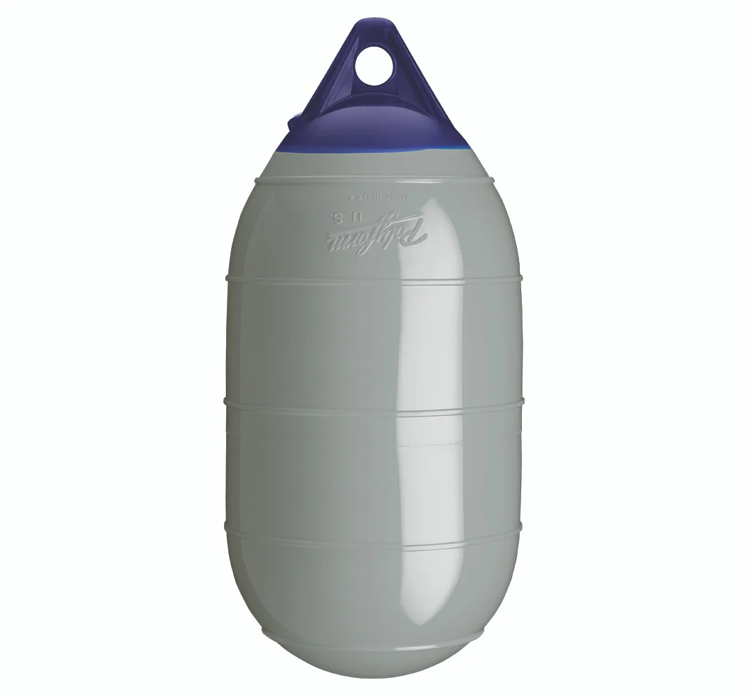 Polyform LD-1 GREY LD Series Buoy - 8.6" x 19", Gray - LD-1 GREY