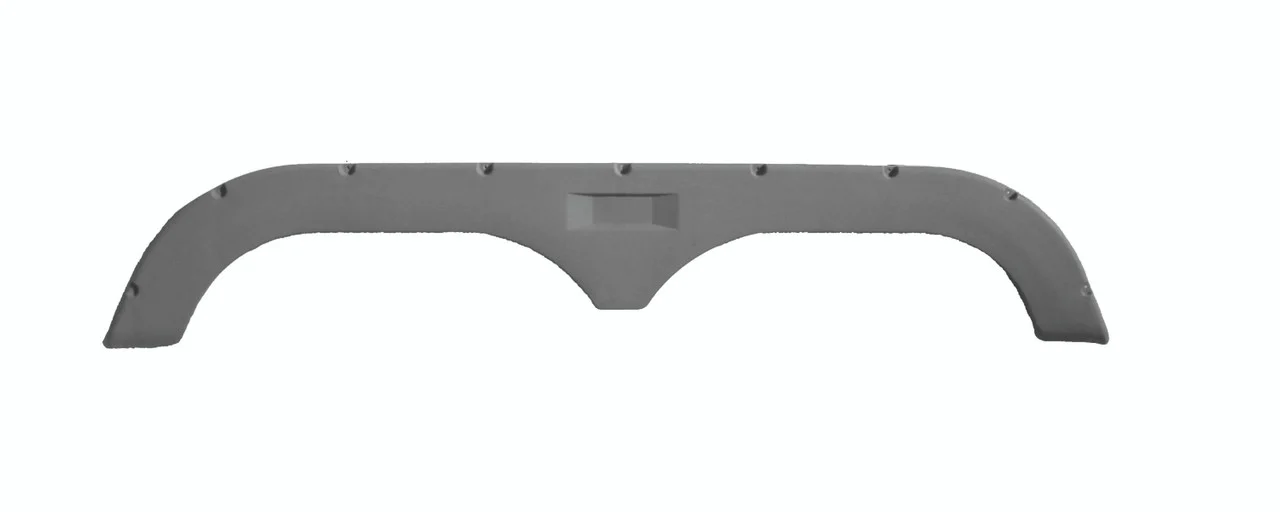 Icon 01531 Tandem Axle Fender Skirt FS720 for Fleetwood - Gray - 1531