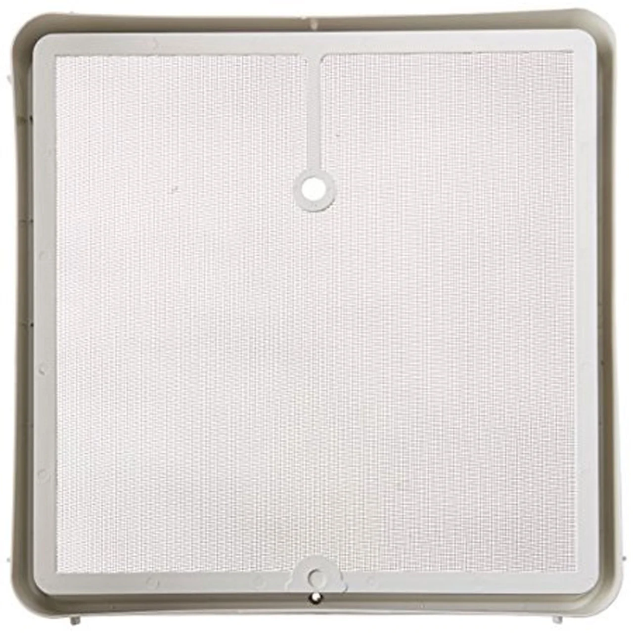 Heng's 90106-C1 Roof Vent Screen Frame, 14" x 14" - White - 90106-C1