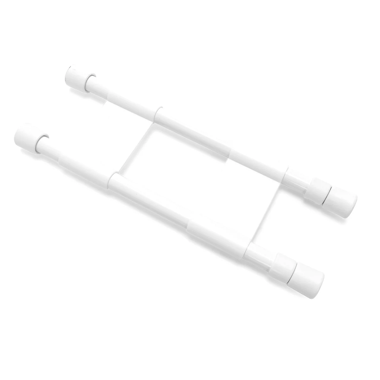 Camco 44093 Double Cupboard Bar - White, 10"-17" - 44093