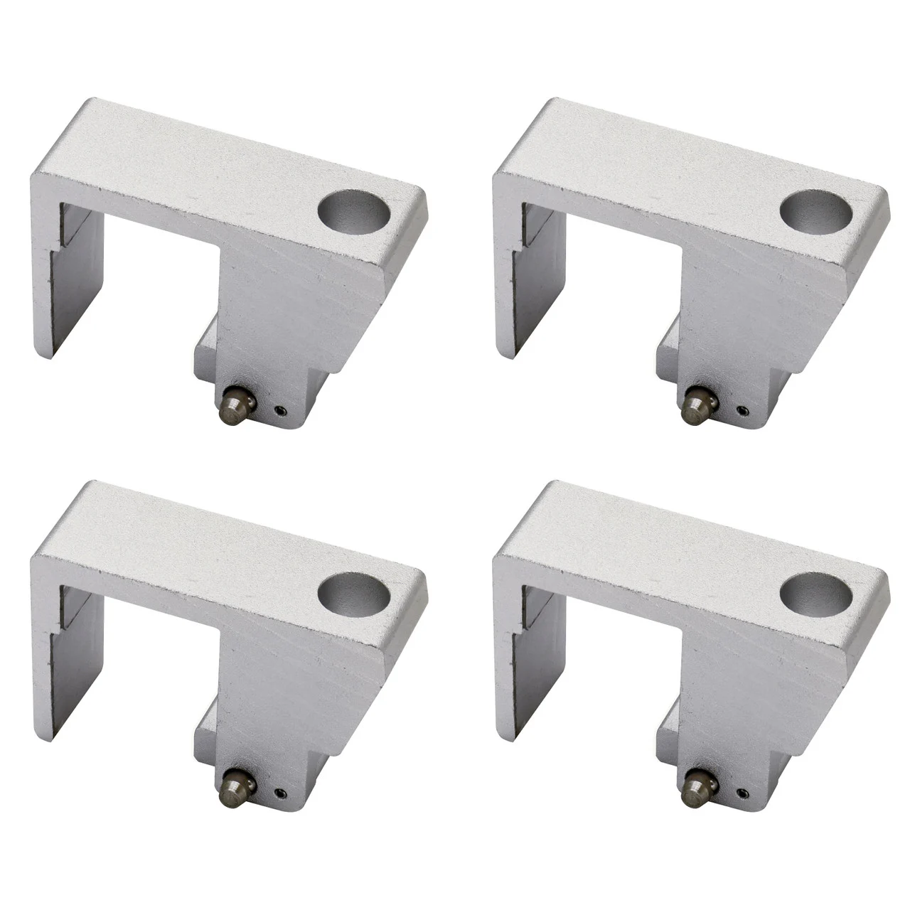 Extreme Max 3005.3878.4 Pontoon Rail Mount Fender Holder For Up To 1/2" Fender Line - Pack Of 4 - 3005.3878.4