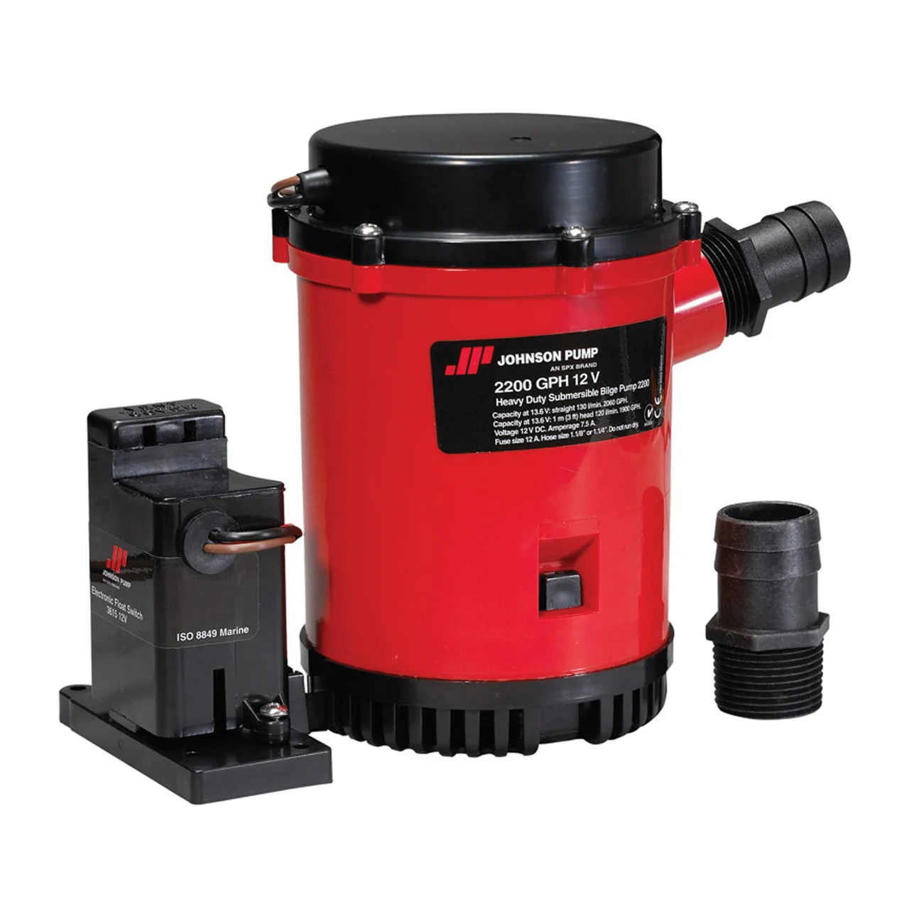 Johnson Pump 2200 Auto Pump with Electro-Magnetic Switch, 12V - 02204-00