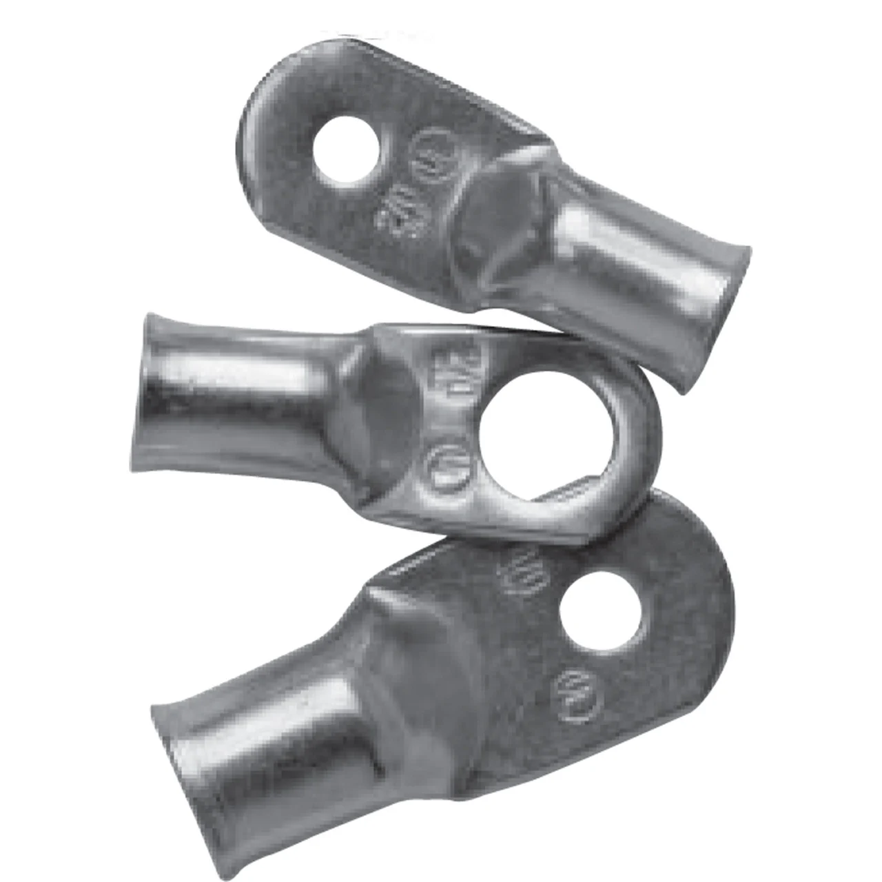 Ancor 244256 Tinned Lug - #4, 3/8", Pack of 100 - 244256