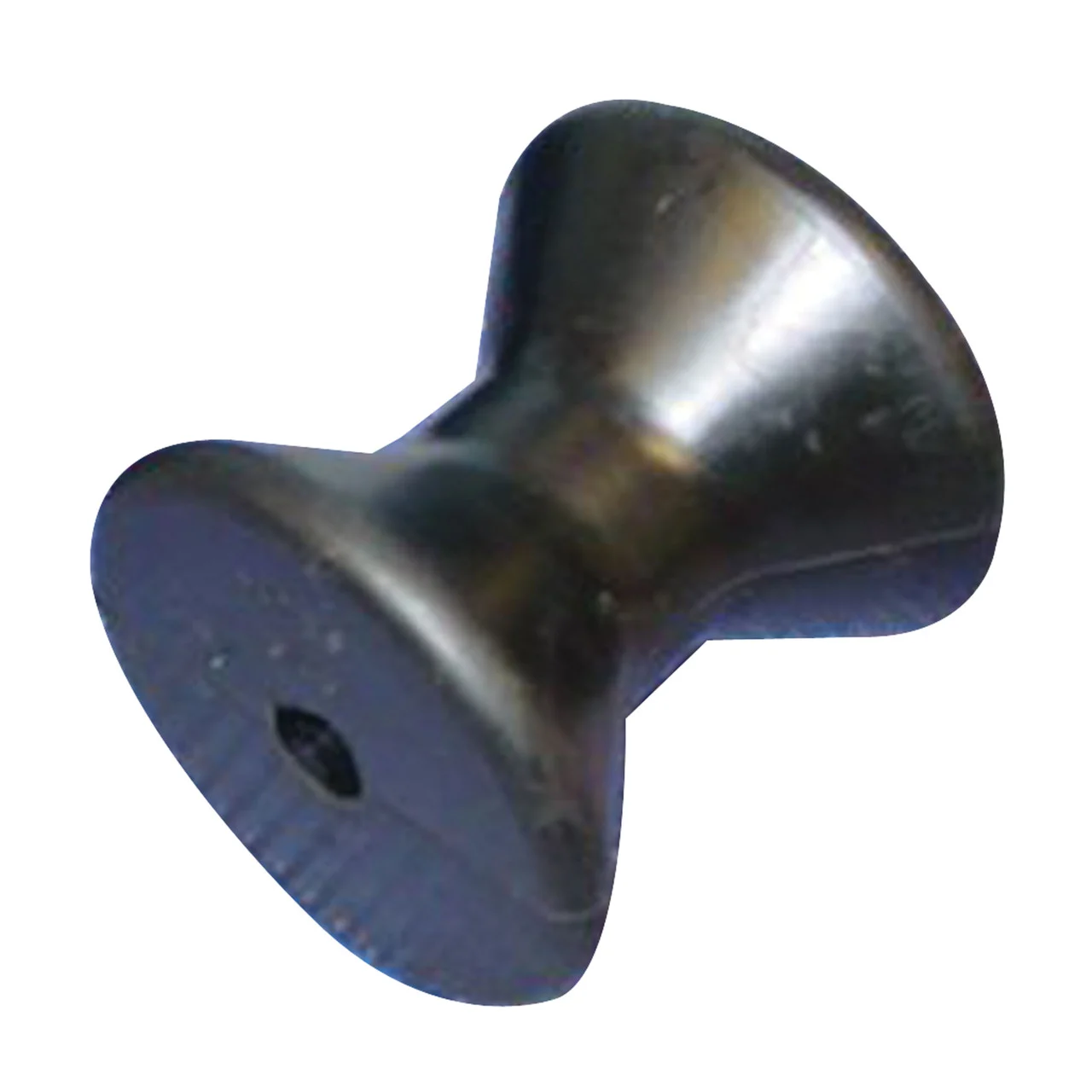 C.H. Yates 3143-4 Black Rubber Bow Roller - 3 in. x 0.5 in. - 3143-4