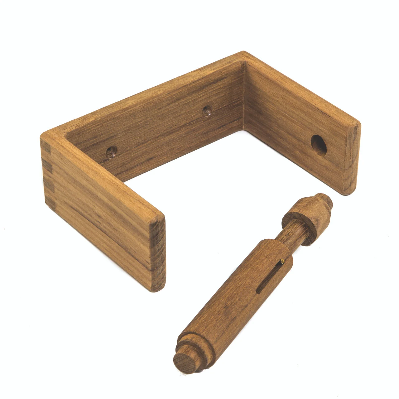 Whitecap 62322 Teak Toilet Tissue Rack - 62322