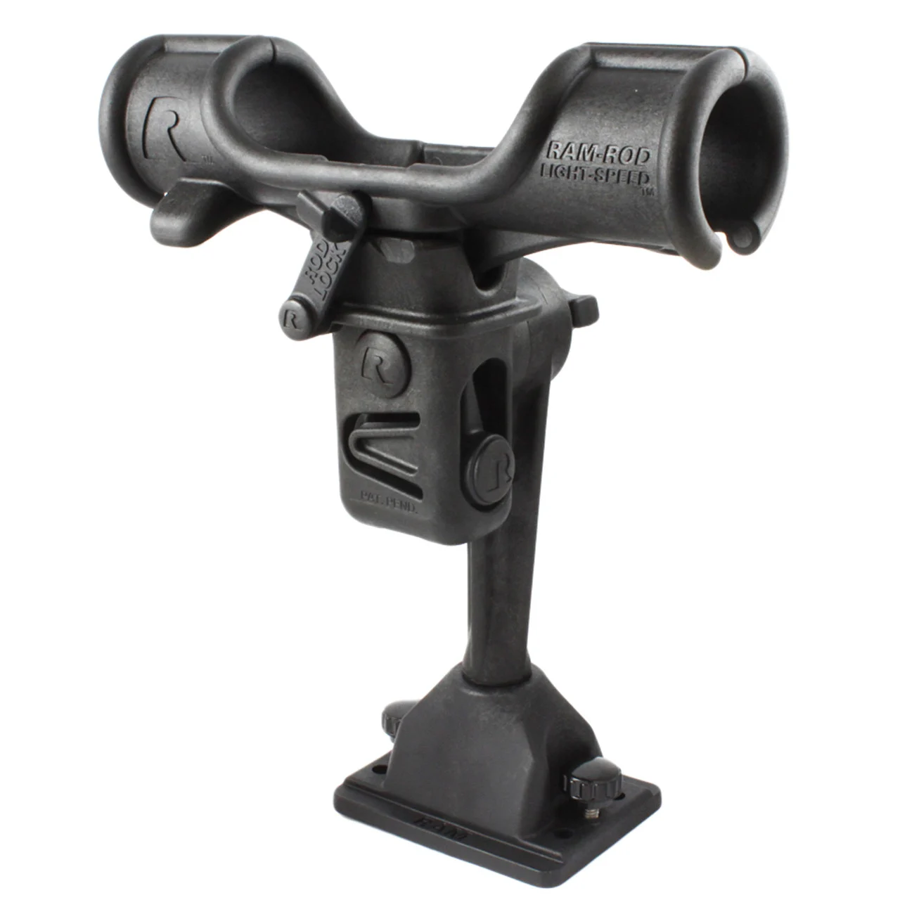 RAM RAM-Rod Light-Speed Holder with Deck Track Base - RAP-370-D