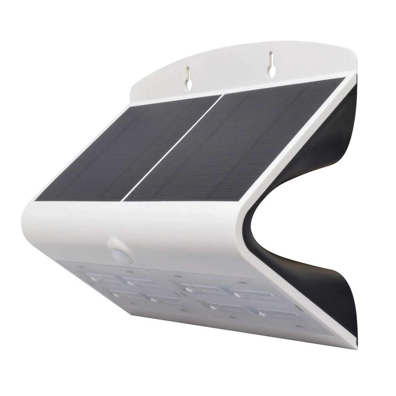 Diamond Group by Valterra DG0168 Solar Led Wall Light with Built-In Motion Sensor - 6.8 Watt, 800 Lumens, White - DG0168